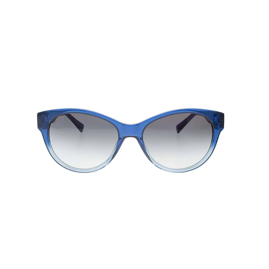 Blue to Light Blue Gradient Cateye