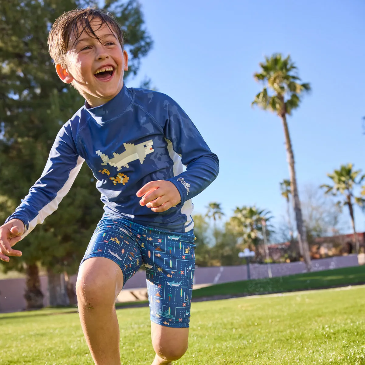 Boy's Long Sleeve Adventure Sun & Swim Shirt