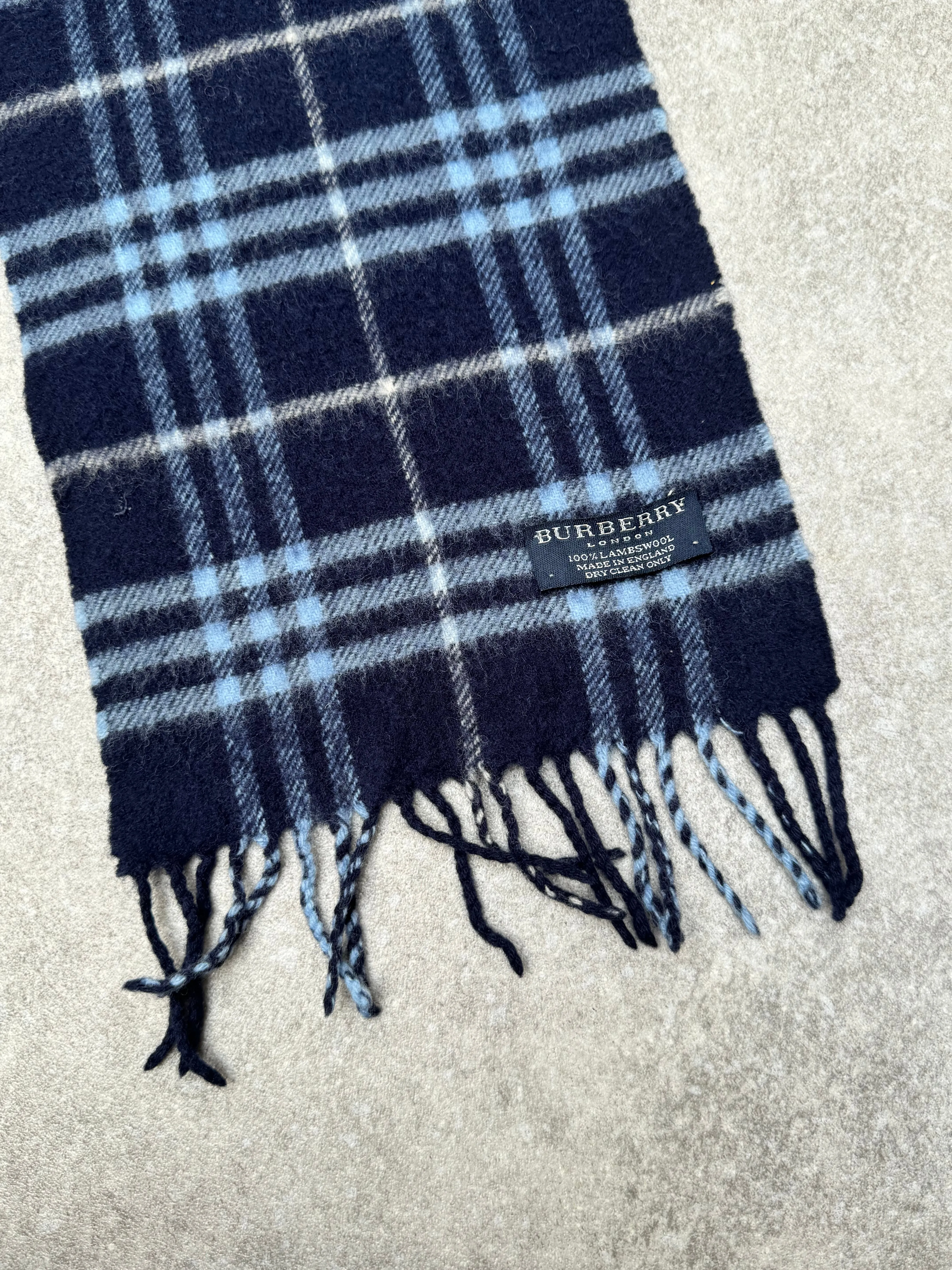 Burberry Lambswool Two Tone Nova Check Scarf