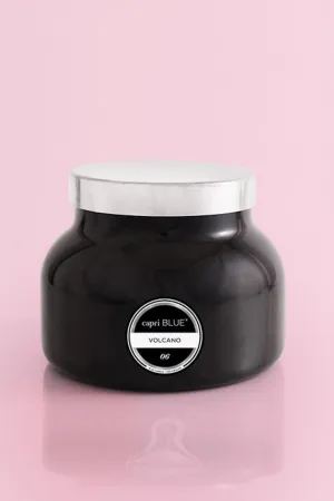 Capri Blue Black Volcano Signature Jar Candle