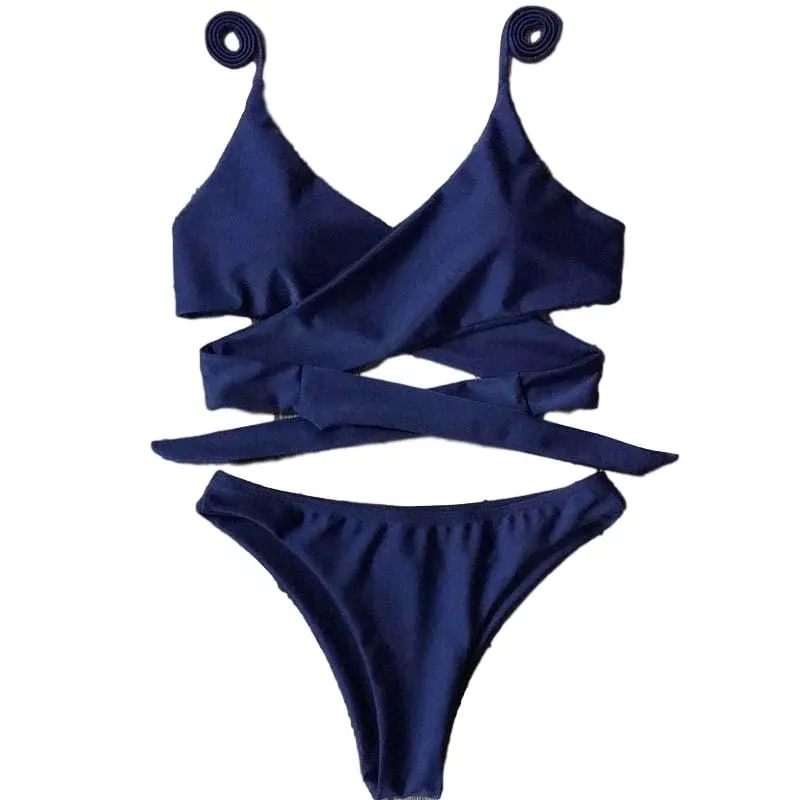 Criss-Cross Bikini Set