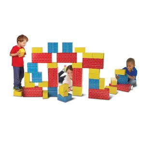 Deluxe Jumbo Cardboard Blocks - 40pc