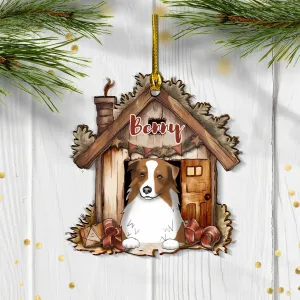 Dog House Christmas Ornament