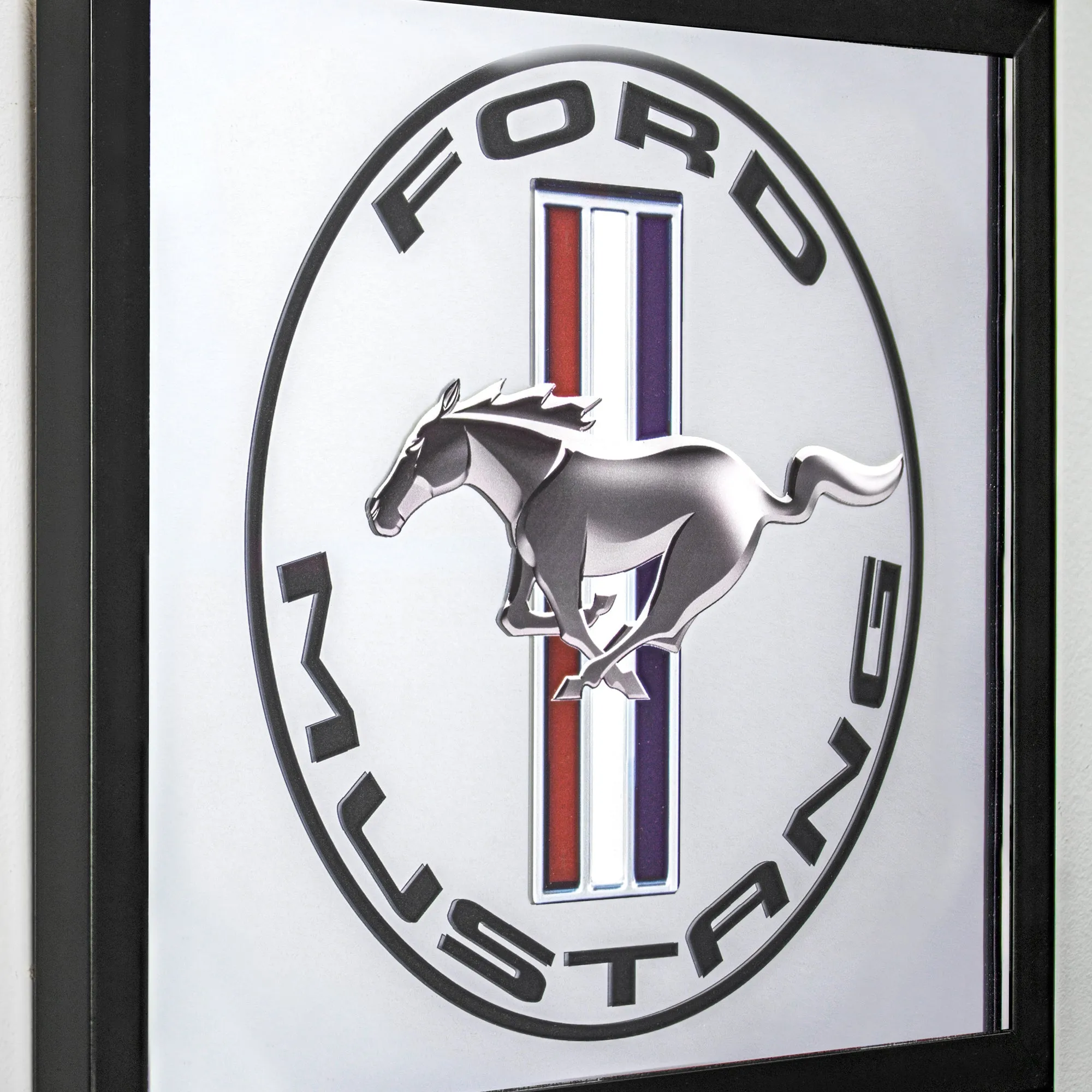 Ford Mustang Printed Accent Mirror (13.5" x 15.5")