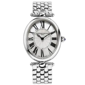 Frederique Constant Ladies Fc Art Deco Oval Silver Watch FC-200MPW2V6B