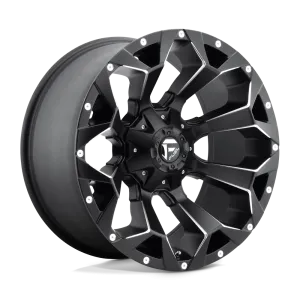 Fuel Assault Wheels Matte Black Milled D546 | 2022-2025 Toyota Tundra (Multiple Size Options)