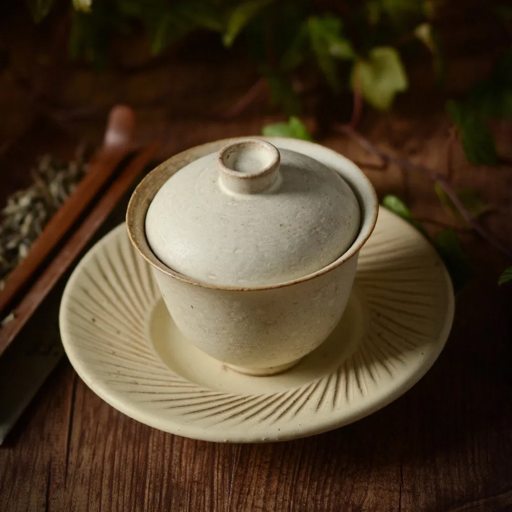 Gohobi Handmade Pulverised White Gaiwan