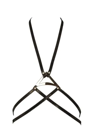 Lush Black & Gold Harness