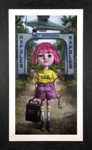 Make Your Own Luck Hand Embellished Canvas by Craig Davison