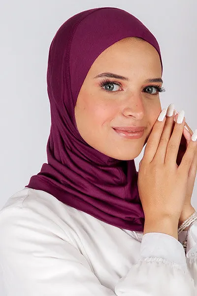 One Piece Jersey Hijab