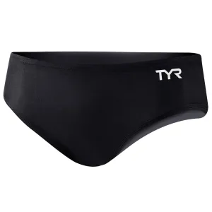 Open Box TYR Men's TYReco Solid Racer Swimsuit-Black-36