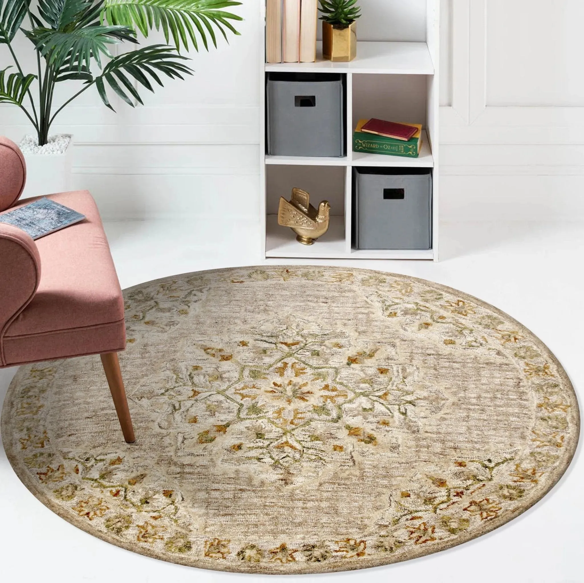 Sinuous 54120BEI Beige Rug