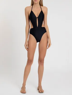 The Natalie One Piece in Black