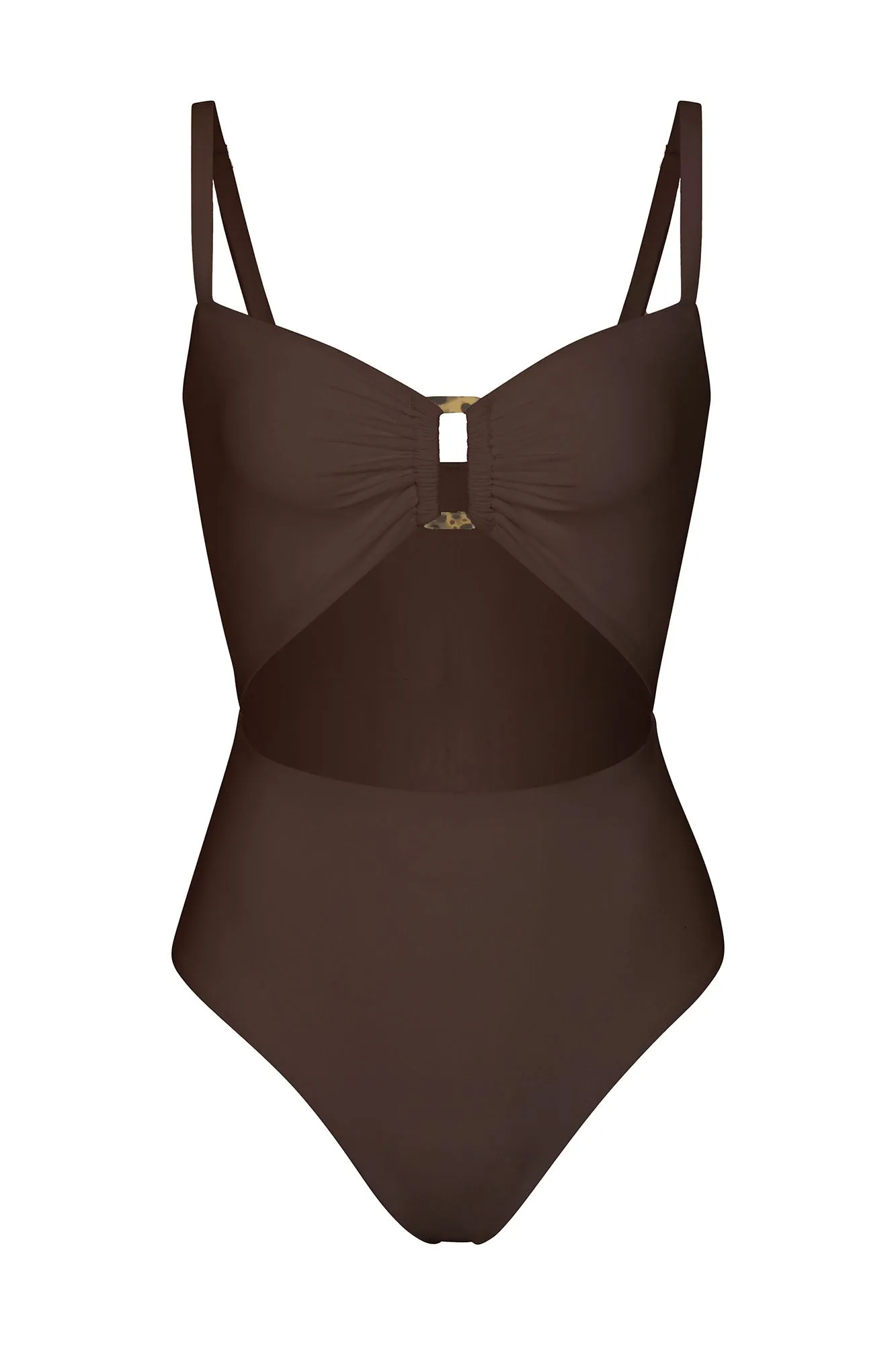 Tortoise Cutout One-Piece