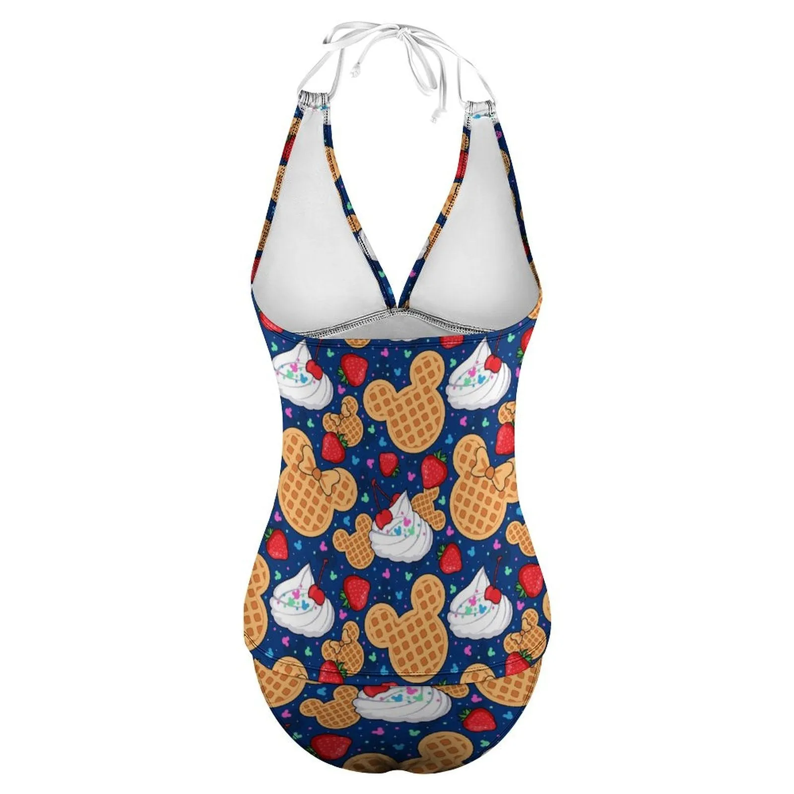 Waffles Women's Split Swimsuit